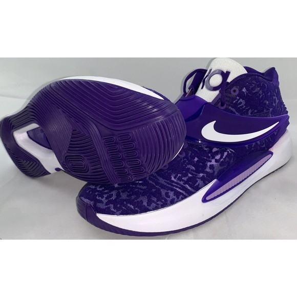 Nike KD14 TB Kevin Durant Purple Basketball Shoes DM5040-500 Size 15.5 Rare - Picture 3 of 7